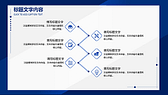蓝色简约工作总结汇报商务演示PPT模板-第4张图