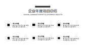 简洁项目工作汇报总结PPT模板-第4张图