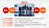 城市建筑背景的创业融资计划书PPT模板-第4张图