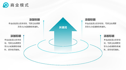 青色商务办公风项目营销策划PPT模板 相册第8张图 