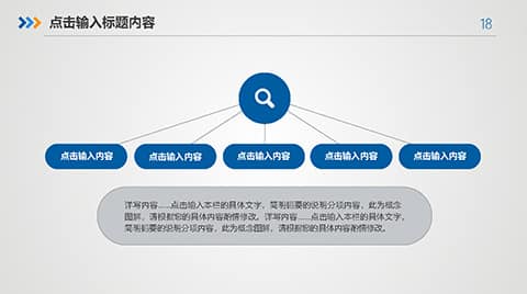 蓝色通用述职报告工作总结述职报告PPT模板 相册第17张图 