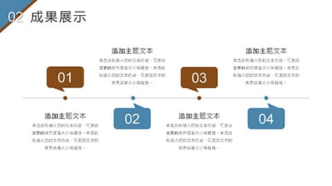 毛玻璃风格年终述职报告PPT模板 相册第10张图 